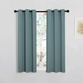 NICETOWN Modern Blackout Curtains Noise Reducing, Thermal Insulated and Privacy Room Darkening Drape Panels for Boy's Guest Room Door…