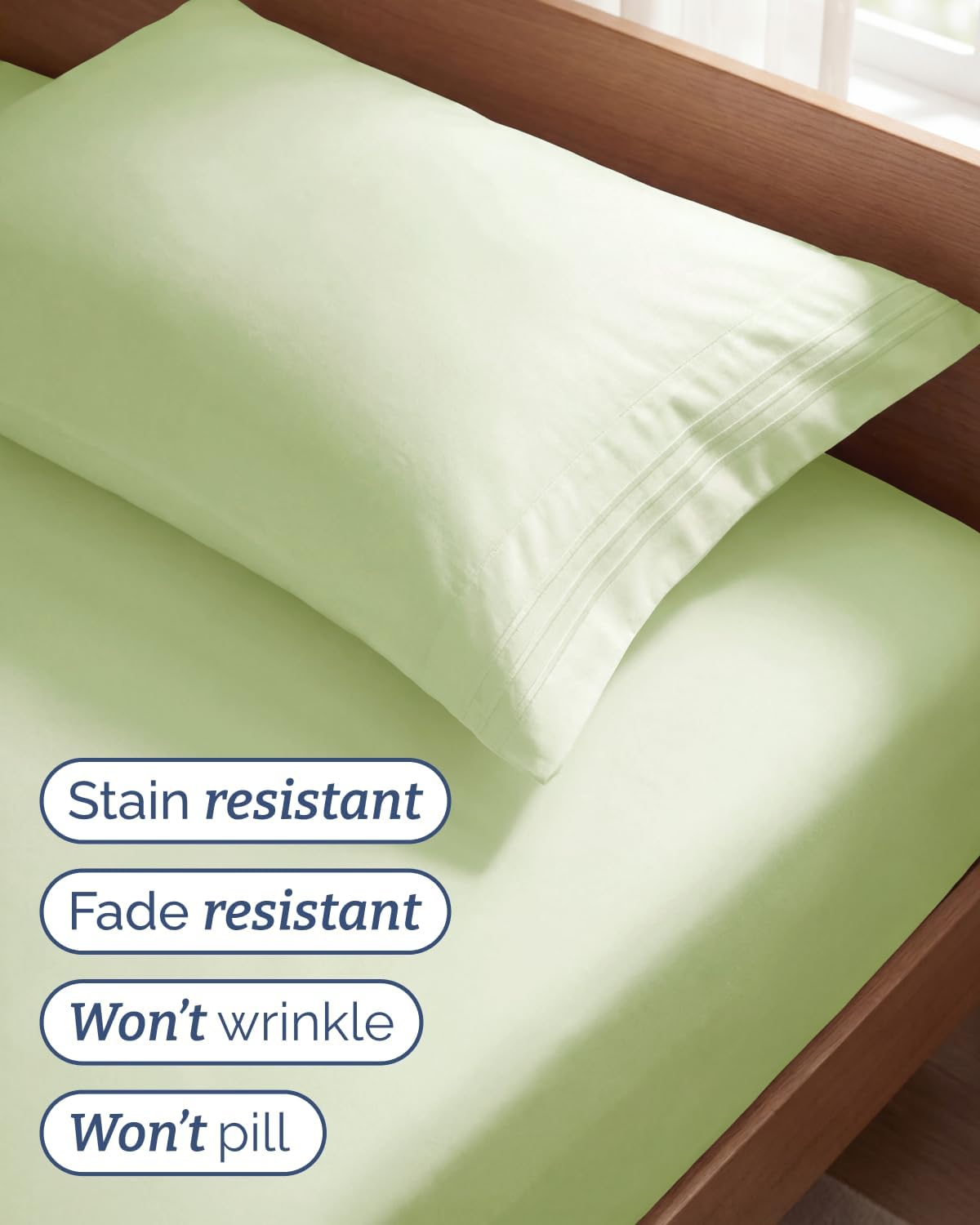 Twin Size 3 Piece Sheet Set - Comfy Breathable & Cooling Sheets - Hotel Luxury Bed Sheets for Women & Men - Deep Pockets, Easy-Fit, Soft…