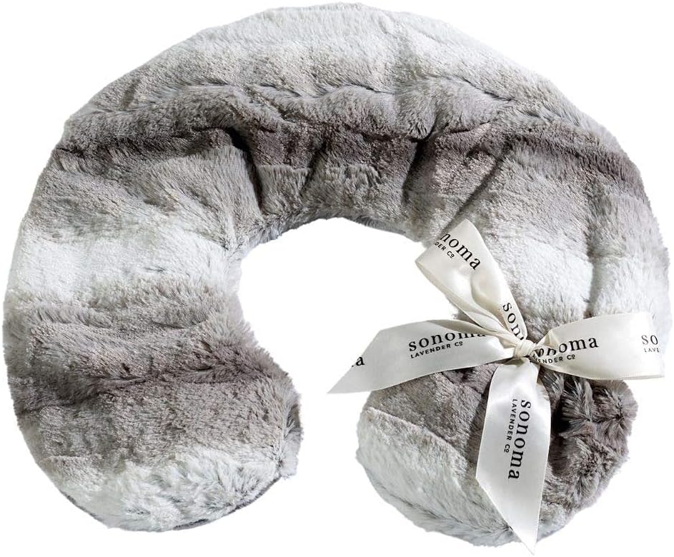 Your Personal comfort Ritual Sonoma Lavender Luxury Lavender Heatable/Chillable Neck Pillow, Microwaveable for Neck and Shoulders with Rem…