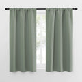 NICETOWN Window Curtains Blackout Drapes - Thermal Insulated Solid Rod Pocket Blackout Curtains/Draperies for Living Room (Sage Green…