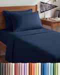 Twin XL 4 Piece Sheet Set - Comfy Breathable & Cooling - Hotel Luxury Bedding for Women, Men, Kids, Teens & Children - 1 Flat & 1 Fitted…