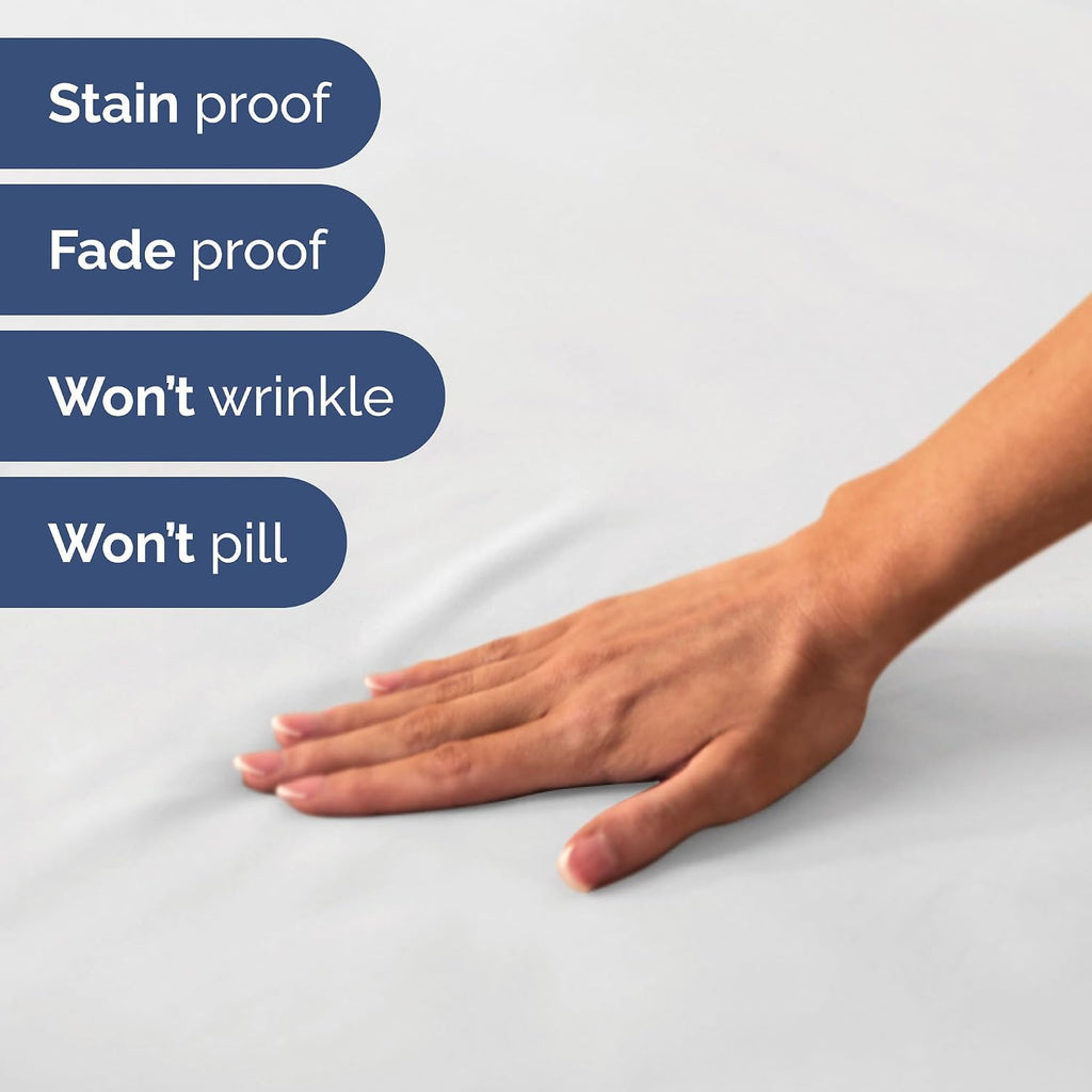 Short Queen Size 4 Piece Sheet Set - RV Short Queen, Ultra-Soft, Breathable & Cooling Bed Sheets Set with Deep Pockets - Hotel Luxury…