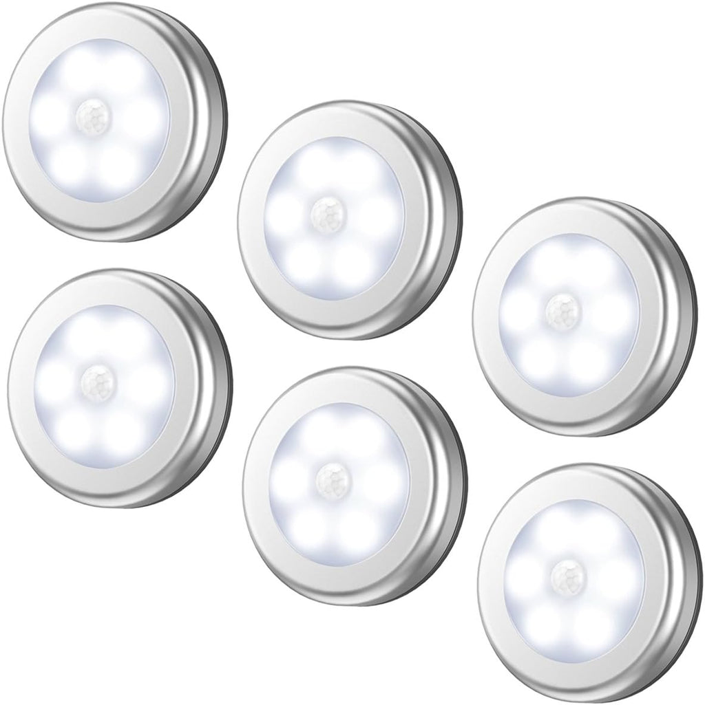 AMIR Upgraded 3.15” Motion Sensor Light, Cordless Battery-Powered LED Night Light, Stick-Anywhere Closet Lights Stair Lights, Safe Lights…