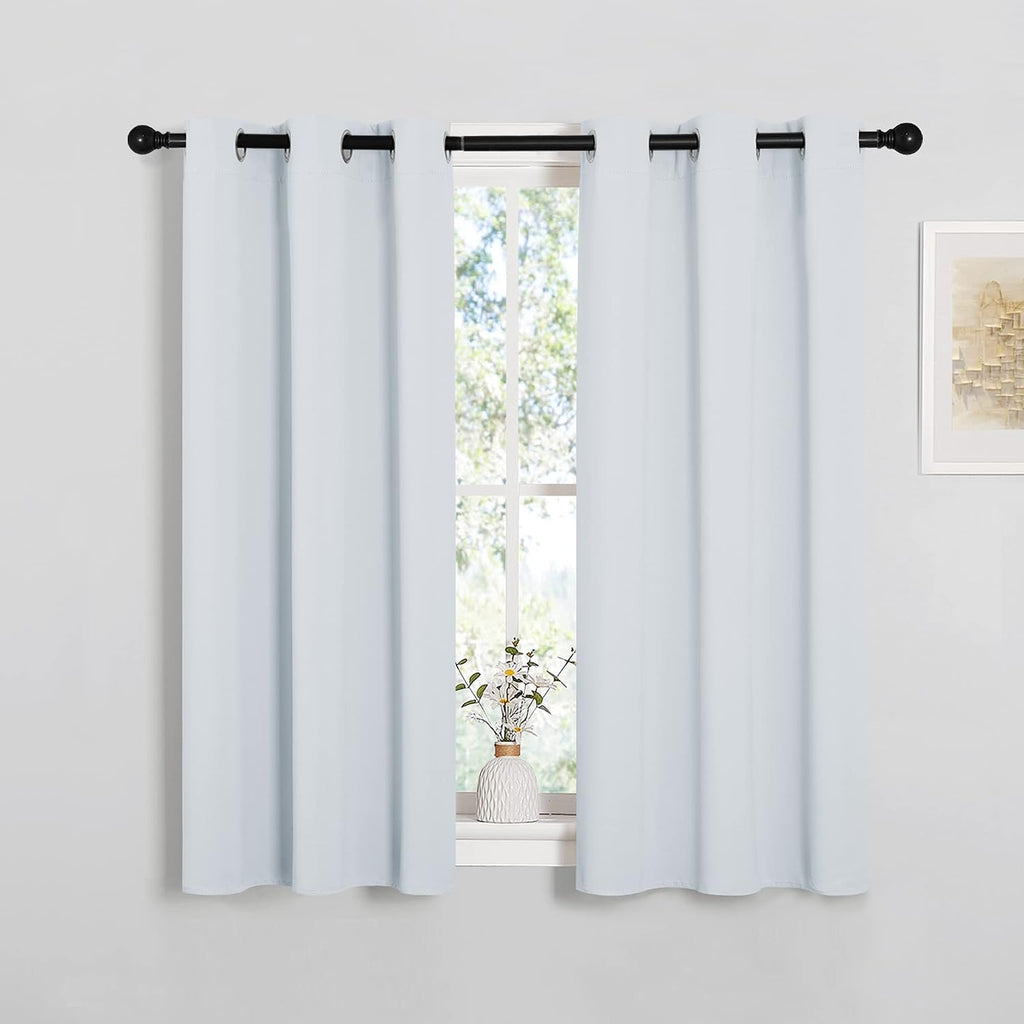 NICETOWN Room Darkening Draperies Curtains Panels, Window Treatment Thermal Insulated Grommet Room Darkening Curtains/Drapes for Bedroom…