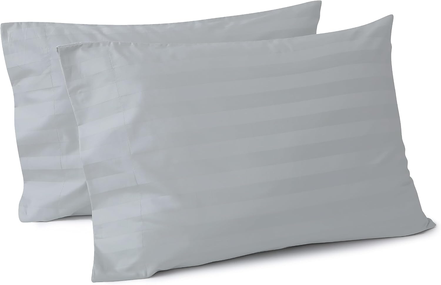 ShunjieHome 100% Egyptian Cotton Pillow Cases Set of 2, Standard Size 400 Thread Count Cooling Pillowcases, Soft and Breathable Pillow Cove…
