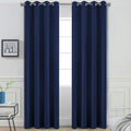 Yakamok Blackout Curtains 96 Inches Long Set of 2 Panels with Grommet Thermal Insulated Light Blocking Window Drapes for Bedroom/Living…
