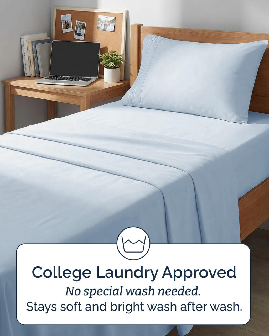 Twin XL 4 Piece Sheet Set - Comfy Breathable & Cooling - Hotel Luxury Bedding for Women, Men, Kids, Teens & Children - 1 Flat & 1 Fitted…