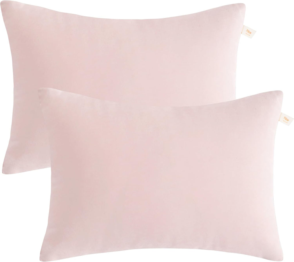 BEDSUM Toddler Pillows, 13x18 Ultra Soft Microfiber Travel Pillow for Sleeping - Small Pillows for Kids Daycare, Flight and Neck Support…