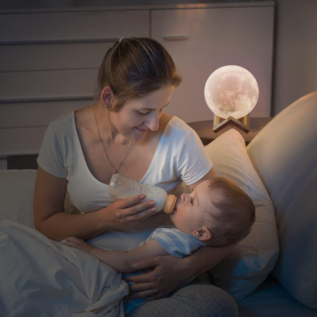 CPLA Night Light for Kids, Baby Light for Nursery, 128 Colors Changing & Stepless Dimming, Soft Silicone Remote Touch Night Lamp with…