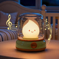 WANIDEA Chibi Flame Lamp, Sleep White Noise Machine Night Light, Waterproof Shower Lamp5 White Noise with 4 Level Volume Adjustment…