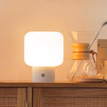 MAGCHARM Halo Mushroom Lamp, 5W Cute Cordless Rechargeable Table Lamp with Glass Shade, 3 Color Temps LED Dimmable Ambient Lighting…
