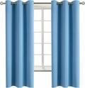 BGment Room Darkening Curtains 63 Inches Long - Grommet Thermal Insulated Drapes Window Treatment Curtains for Bedroom, 2 Panels, 42 x 63 I…