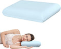Comforshare Home Blue Memory Foam Pillows Bed Pillows with Cooling Removable Cover, Neck Support for Back Stomach Side Sleepers, 1 P…