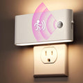 Briignite Motion Sensor Night Light, 2 Packs LED Night Lights Plug into Wall, 0-100LM Dimmable Night Light with Dusk to Dawn Sensor…