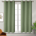 BGment Room Darkening Curtains 54 Inches Long - Grommet Thermal Insulated Drapes Window Treatment Curtains for Bedroom, 2 Panels, 38 x 54 I…