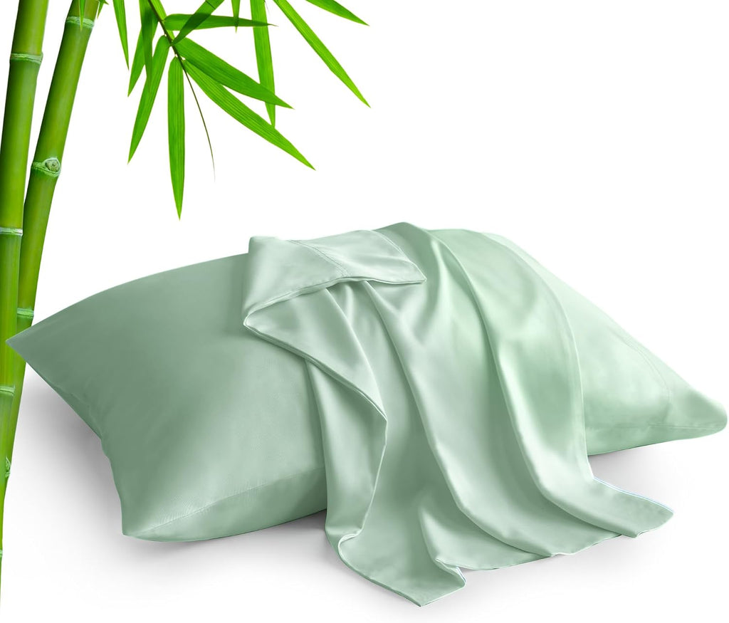 Bedelite King Size Pillow Cases Set of 2, Rayon Derived from Bamboo, Cooling Pillow Cases for Hot Sleepers & Night Sweats, Breathable and S…