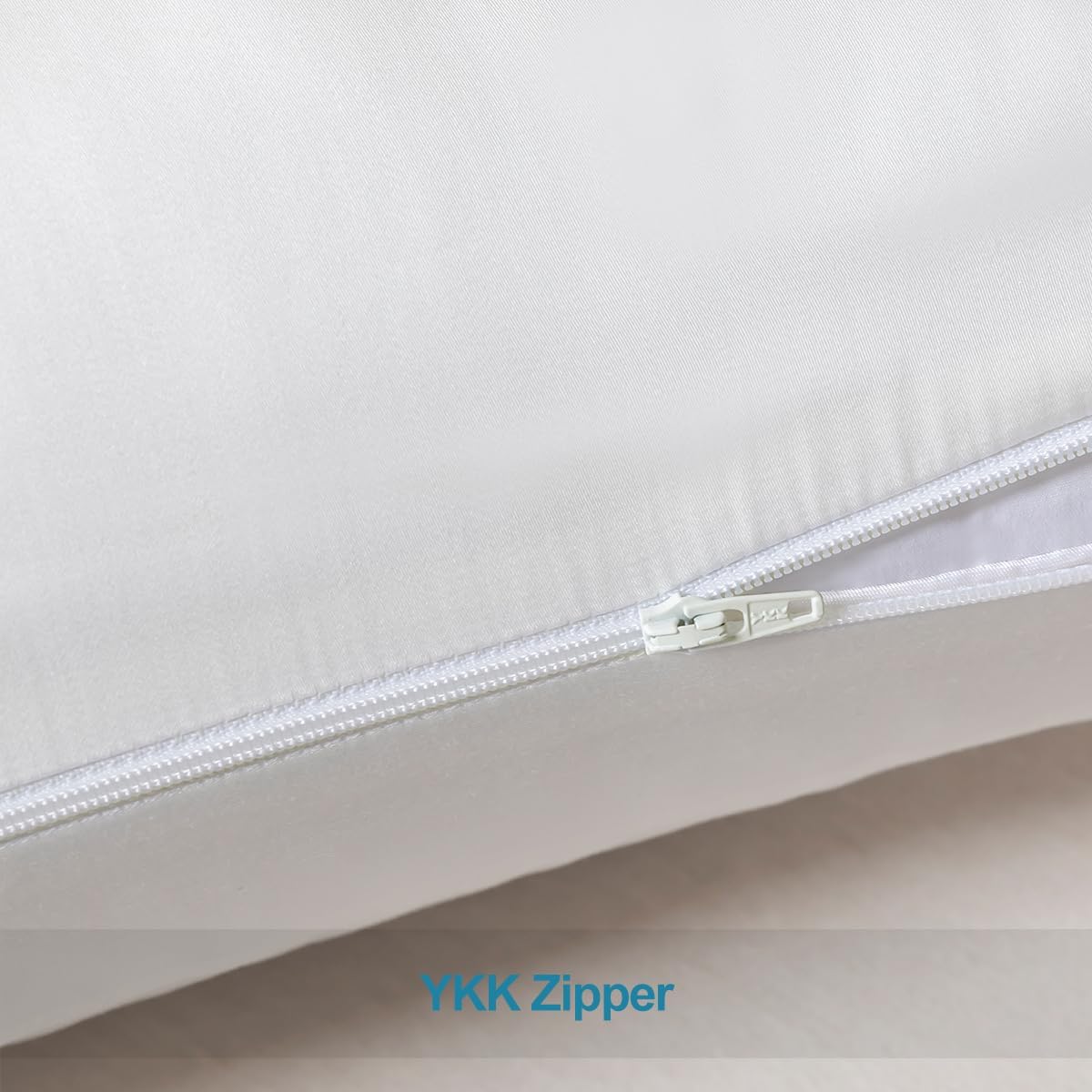 STONECREST Gusseted Pillow Protector - 1 PC, Zipper Premium Pillow Encasement Covers(400TC Tencel, Standard)