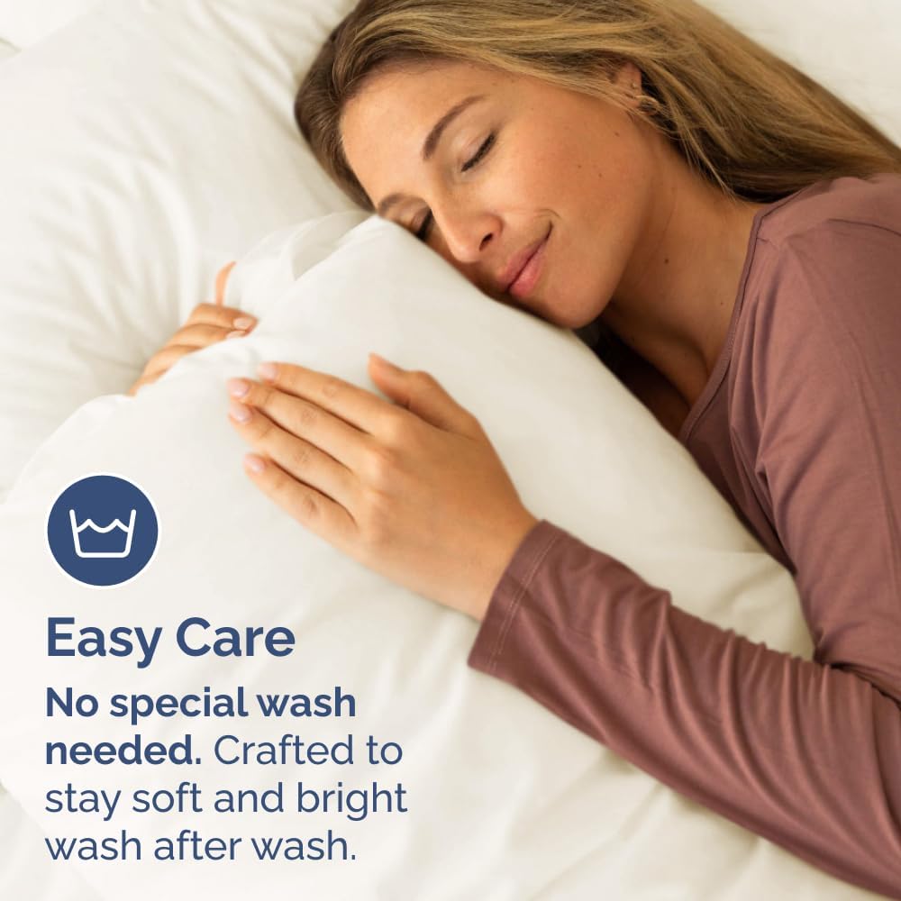 Standard Pillow Cases Set of 8 - Ultra Soft Hotel Quality Pillowcase Covers - Comfy, Cozy & Wrinkle Free - Shrink, Stain & Fade Resistant…