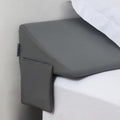 Vekkia King Bed Wedge Pillow for Headboard Gap Filler (0–5.5"), Prevents Pillows & Items from Falling, High-Density Foam Mattress Gap…
