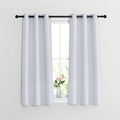 Nicetown Room Darkening Curtain Panels - Window Treatment Thermal Insulated Grommet Window Treatments for Bedroom/Nursery (2 Panels, W37 x…