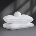 Goose Down Bed Pillows King Size Set of 2 (White), Hotel Collection Pillows for Sleeping, Gusseted Pillow for Side, Back, or Stomach…