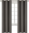 BGment Blackout Curtains for Bedroom - Grommet Thermal Insulated Room Darkening Curtains for Living Room, Set of 2 Panels (42 x 72 Inch, Gr…