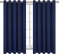 BGment Blackout Curtains for Bedroom - Grommet Thermal Insulated Room Darkening Curtains for Living Room, Set of 2 Panels (70 x 63 Inch, Na…
