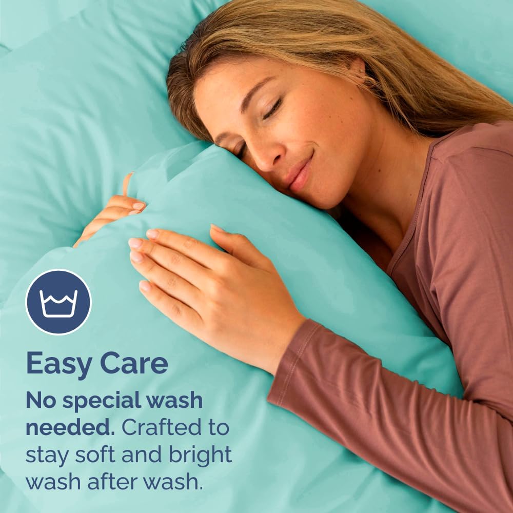 Standard Pillow Cases Set of 4 - Ultra Soft Hotel Quality Pillowcase Covers - Comfy Bedding for Women, Men, Kids & Teens - Machine…