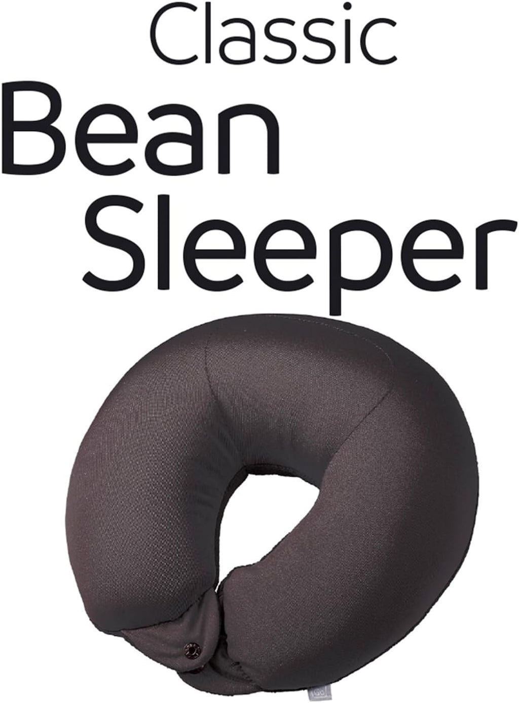 Classic Bean Sleeper, Comfortable Travel Pillow Filled with Micro Polybeans, Neck Pillow for Uninterrupted Sleep, Ideal for Airplane…