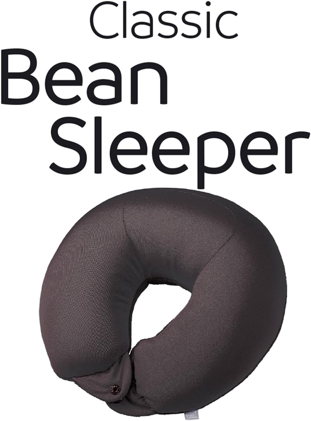 Classic Bean Sleeper, Comfortable Travel Pillow Filled with Micro Polybeans, Neck Pillow for Uninterrupted Sleep, Ideal for Airplane…