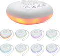 White Noise Sound Machine for Sleep - Portable Sound Machine, 20 Soothing Sounds 9-Color Night Light 30 Volume Levels 4 Timer Options…