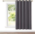 NICETOWN Blackout Wide Blinds for Sliding Door, Insulated Noise Reduction Drapes, Privacy Vertical Curtain for Living Room&Bedroom (1…