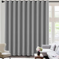 H.VERSAILTEX Blackout Curtains for Sliding Glass Door Room Divider Curtains Noise Reduce Curtain Panel Portable Window Screen S…