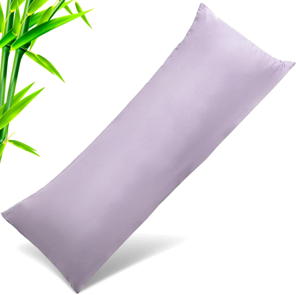 TELUS Body Cooling Pillow Cases Cover, Bamboo Rayon Pillowcases with Zipper Closure, Cool and Breathable Pillow Cover for Hot Sleepers…