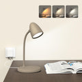 LED Desk Lamp for Home Office,3 Light Colors, Table Lamp, Dimmable Reading Light for Bedside Small Desk Lamp for College Dorm Room, Bedroom…