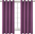 BGment Room Darkening Curtains 63 Inches Long - Grommet Thermal Insulated Drapes Window Treatment Curtains for Bedroom, 2 Panels, 52 x 63 I…