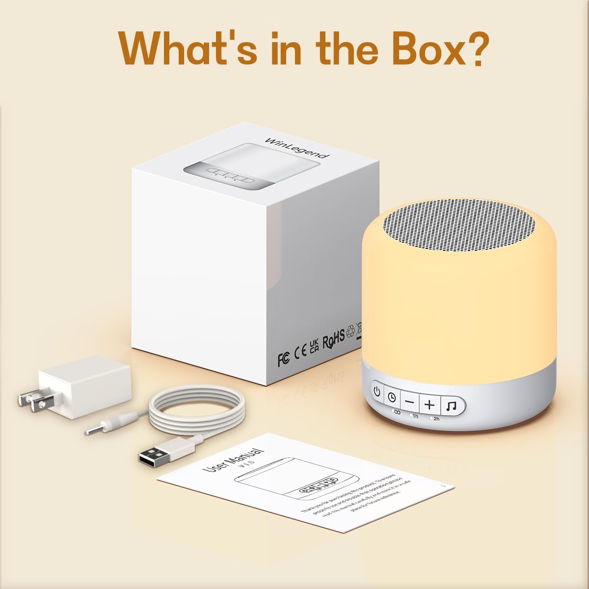 Easysleep Optical Lamps Sound Machine Baby White Noise Machine for Sleeping with 30 Soothing Sounds 12 Night Light, Timers, App Remote…