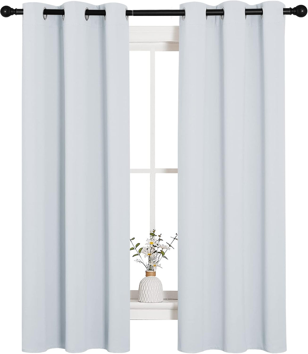 NICETOWN Room Darkening Draperies Curtains Panels, Window Treatment Thermal Insulated Grommet Room Darkening Curtains/Drapes for Bedroom…