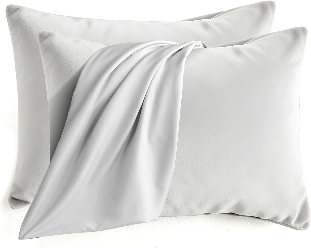 QJFabricCO Q&J Fabric Co. Bedding Pillow Cases Standard Size set of 2 Soft Brushed Microfiber Pillow Cover, Wrinkle-Free, Fade-Resistant, E…