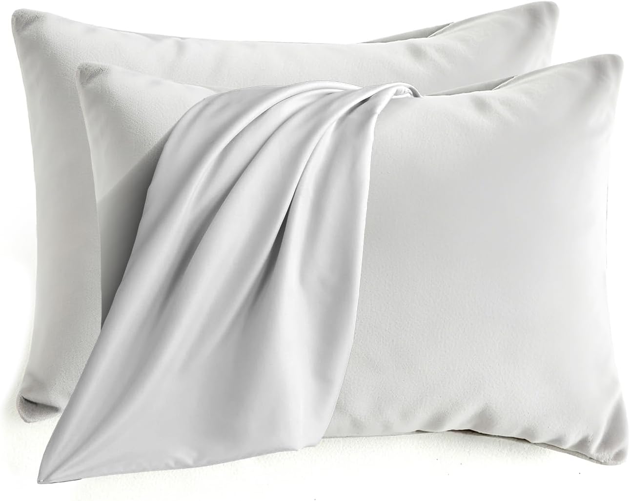 QJFabricCO Q&J Fabric Co. Bedding Pillow Cases Standard Size set of 2 Soft Brushed Microfiber Pillow Cover, Wrinkle-Free, Fade-Resistant, E…