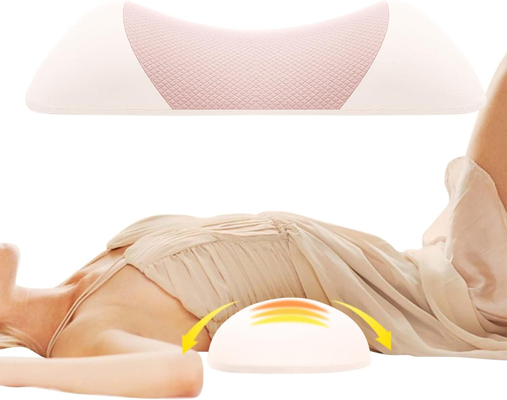 LittleSlowDuck Lumbar Support Pillow for Sleeping, Memory Foam Lower Back Bed Rest Support Pillows for Car Bed, Couch, Waist Support…