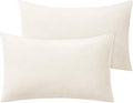 Bedelite Flannel Pillow Cases Queen Size Set of 2, Super Soft Fleece Pillowcases with Zipper for Bedroom, Sofa, Luxury Cozy Fuzzy Velvet Pi…