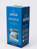 ZAYLO Premium Bamboo Memory Foam Pillow - Adjustable Cooling Support (Queen Size)