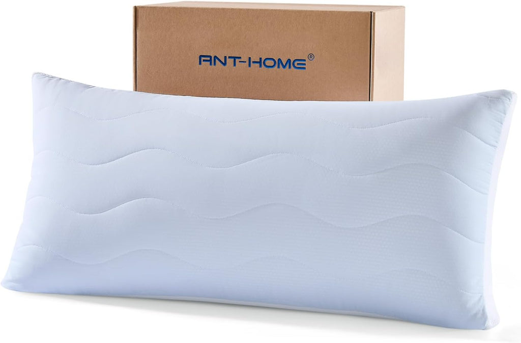 Ant-Home Cooling Adjustable Pillow for Side, Back, Stomach Sleepers, Customizable Support Pillows for Neck, King Size Set of 1 Luxury Bed Pi…