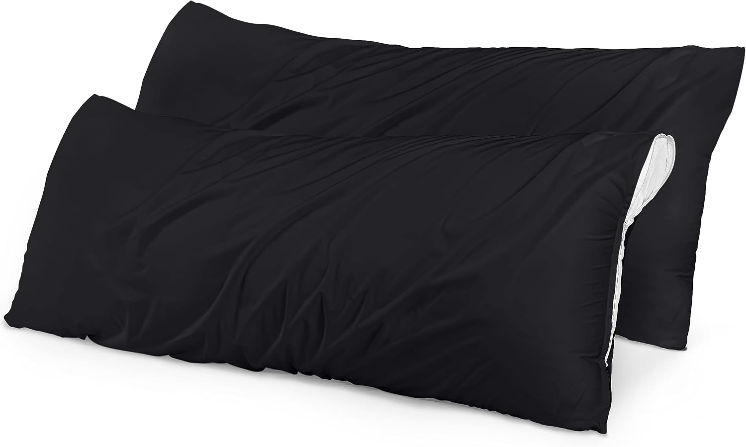 Utopiabedding Utopia Bedding 100% Waterproof Pillow Protectors with Zipper Body Size (Set of 2), Bed Bug and Dust Mite Proof Zippered Pillo…