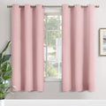 YoungsTex Baby Pink Room Darkening Curtains 72 Inches Length for Nursery - Thermal Insulated with Grommet Blackout Drapes for Girl Bedroom,…