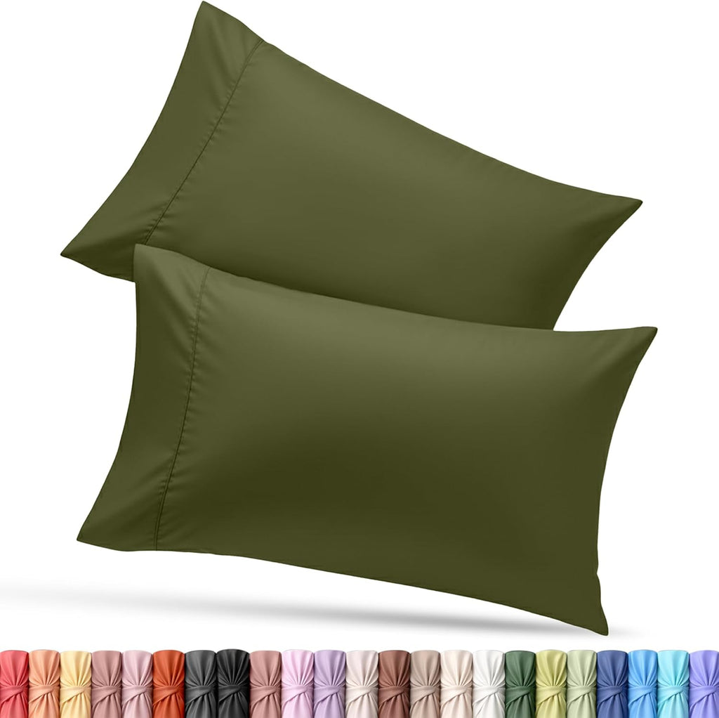 Utopiabedding Utopia Bedding Pillow Cases Standard Size 2-Pack – Soft Brushed Microfiber – Envelope Closure – Perfect for Hospitals, Hotels…