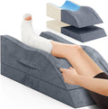 TranquilRelax TranquilRelax Leg Elevation Pillows, Wedge Pillow for After Surgery, Memory Foam Leg Support Adjustable, Comfort…
