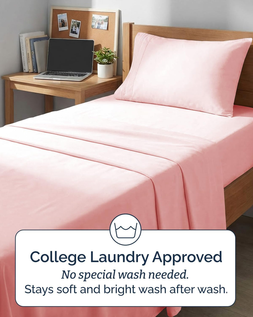 Twin XL 4 Piece Sheet Set - Comfy Breathable & Cooling - Hotel Luxury Bedding for Women, Men, Kids, Teens & Children - 1 Flat & 1 Fitted…