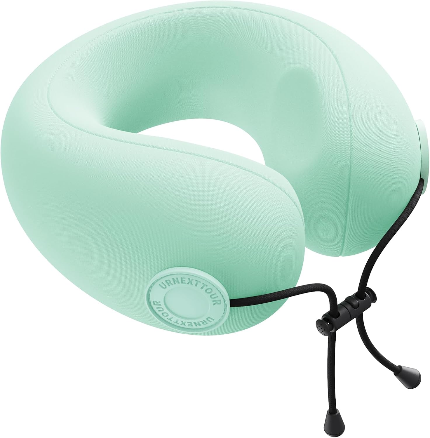 urnexttour Travel Neck Pillows for Airplane Adults, Memory Foam Neck Support Travelling Pillow with Washable Cotton Pillowcases and…